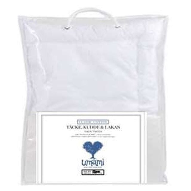 Täcke, Kudde & Lakan Classic Cotton Vagn/Vagn Umami