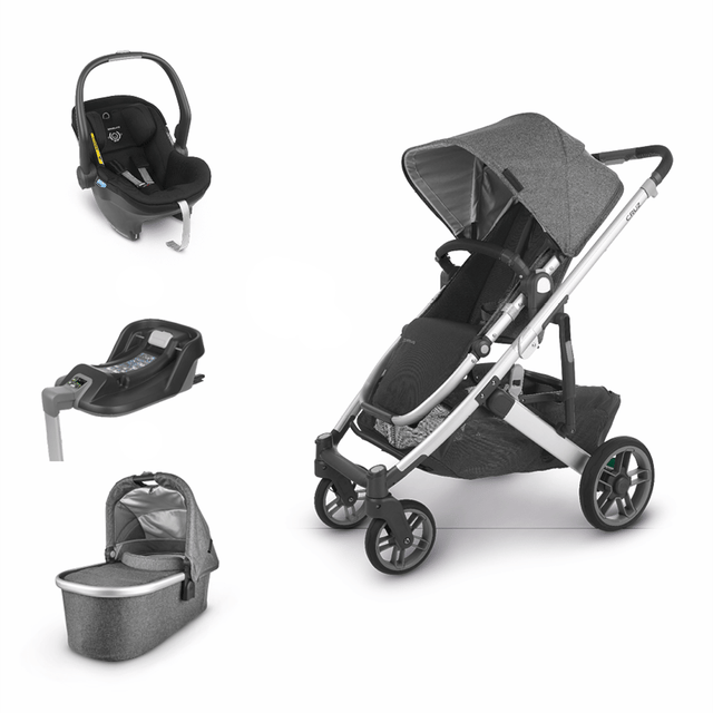 CRUZ V2 Duovagn & MESA i-SIZE Babyskydd & Bas UPPAbaby