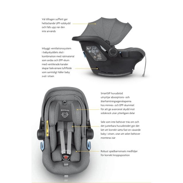MESA i-SIZE Babyskydd - Jake UPPAbaby