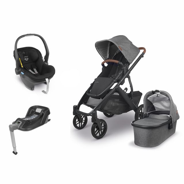 VISTA V2 Duovagn & MESA i-SIZE Babyskydd & Bas UPPAbaby