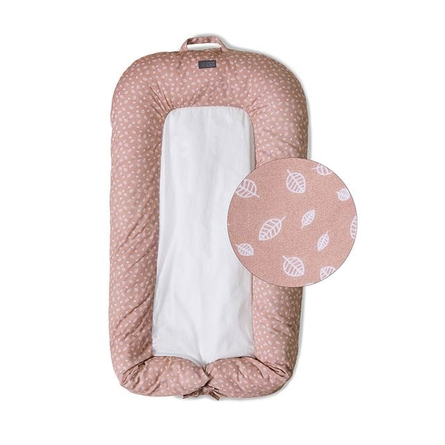 Babynest Nordic Leaf - Misty Rose Vinter & Bloom