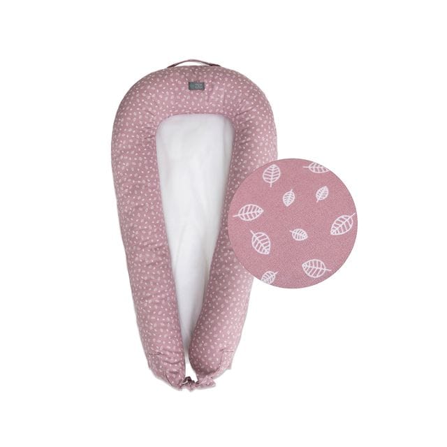Babynest Nordic Leaf - Soft Pink