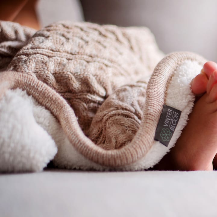 Filt Cuddly - Beige Melange Vinter & Bloom