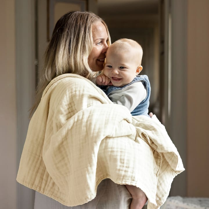 Filt Layered Muslin EKO - Pearl White Vinter & Bloom