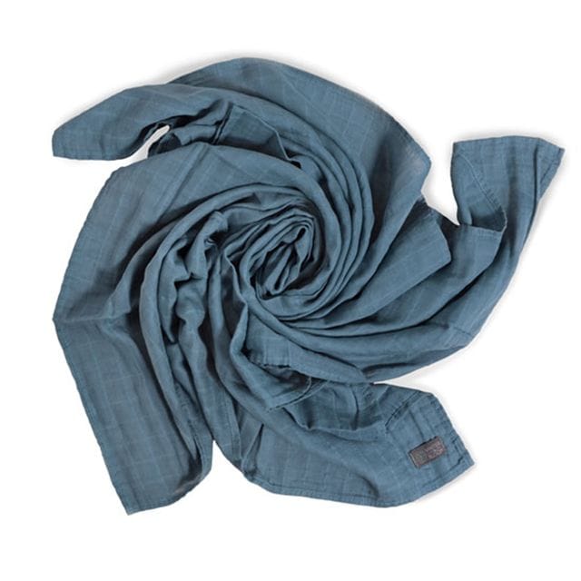 Filt Single Muslin EKO - Storm Blue Vinter & Bloom