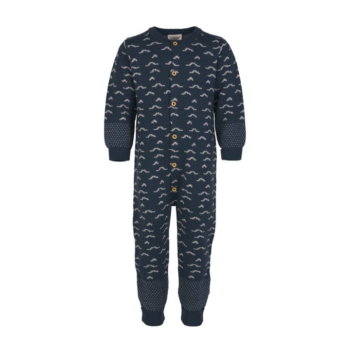 Jumpsuit Ull Jacquard - Poppy blue Voksi