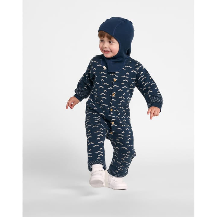 Jumpsuit Ull Jacquard - Poppy blue Voksi