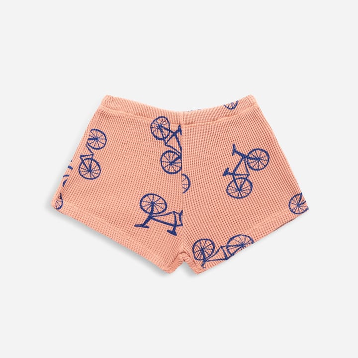 Shorts Bicycle All Over - Peach Bobo Choses