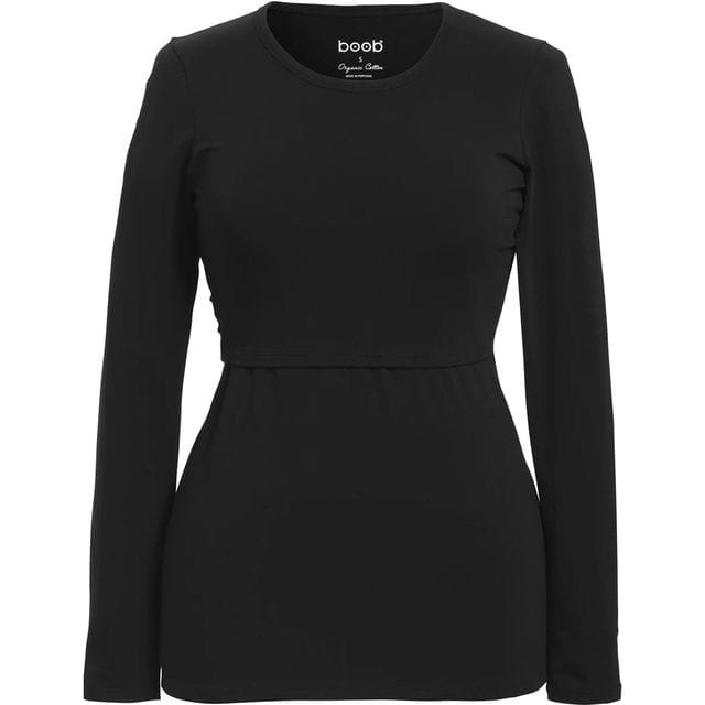 Classic L/S Topp Black Boob