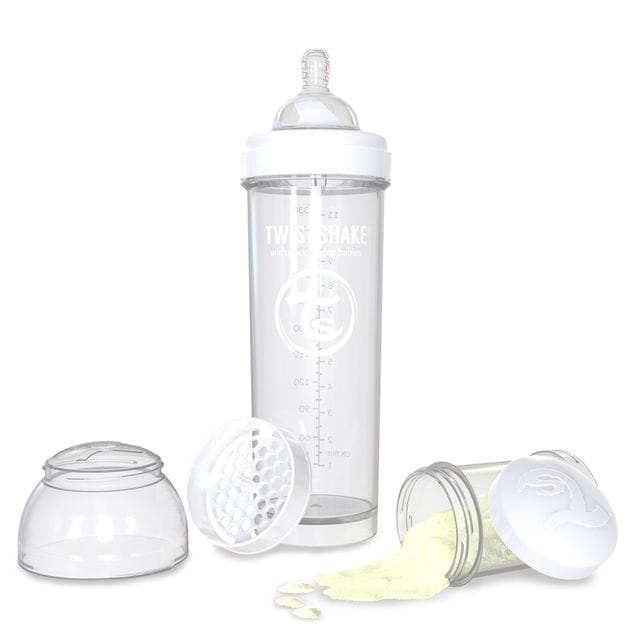 Nappflaska Anti Colic 330ml Pastell - Vit Twistshake