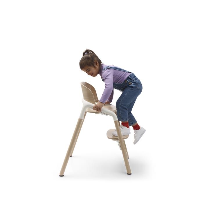 Giraffe Stol - Neutral Wood/White Bugaboo