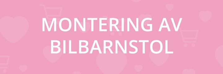 Knapp: Montering av bilbarnstol